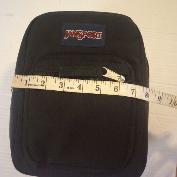 Jansport Insulated Lunch Box Zipper And Velcro Handle - Picture 2 of 8